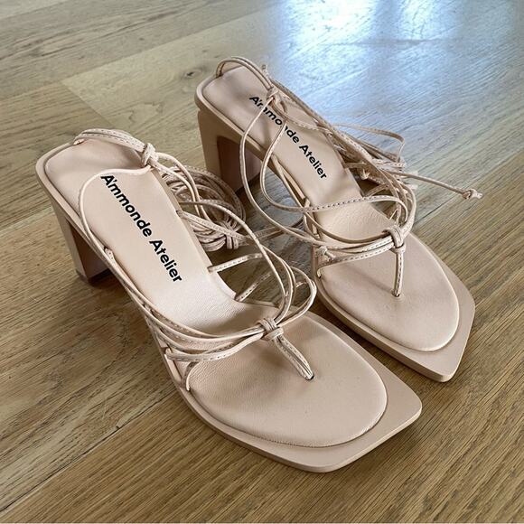 Ammonde Atelier - Aime 80 Heel in Nude - Picture 2 of 9